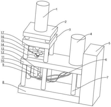 一种制备大型一体化压铸件的多压射系统立式压铸机的制作方法