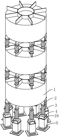 串联式电抗器减振结构的制作方法