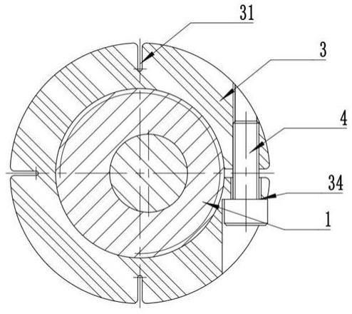 一种管板孔切槽器定位锁紧装置的制作方法
