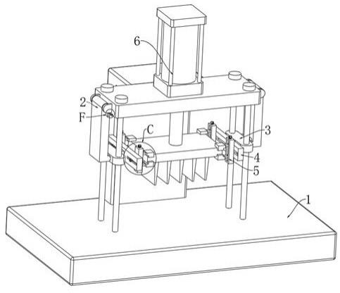 一种硫化成型胶片开片机的导向限位机构的制作方法