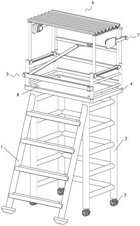 一种安全型高层建筑爬架的制作方法