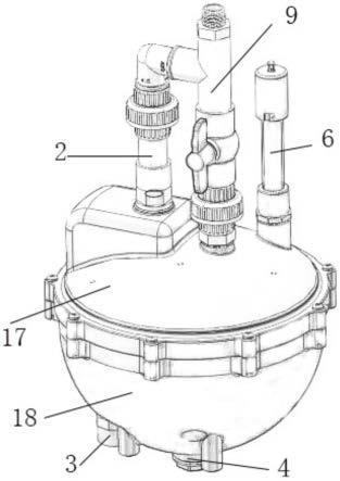 一种球形调压供水器的制作方法