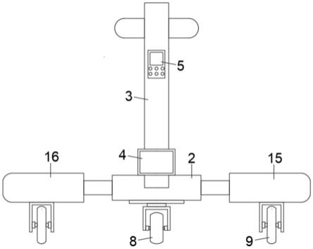铝合金升降机用可调节的铝合金底盘架的制作方法