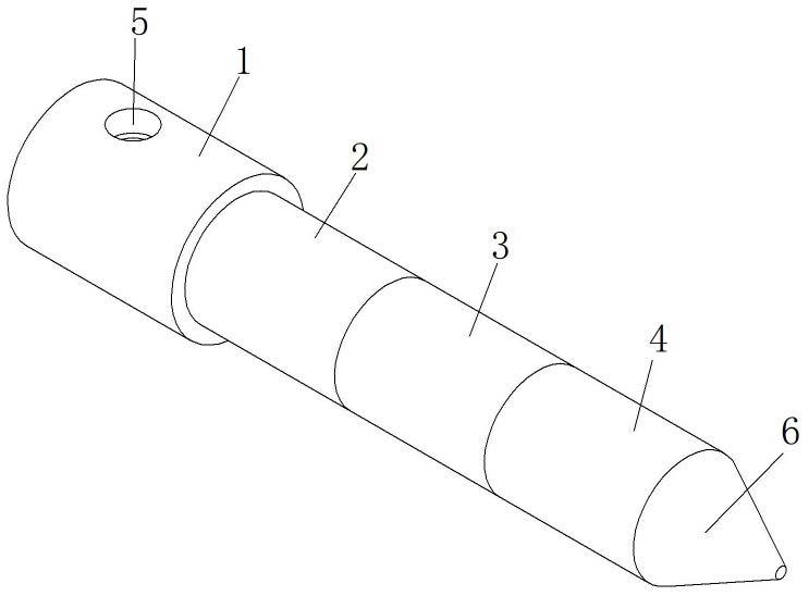 一种拉马器用加长杆结构的制作方法