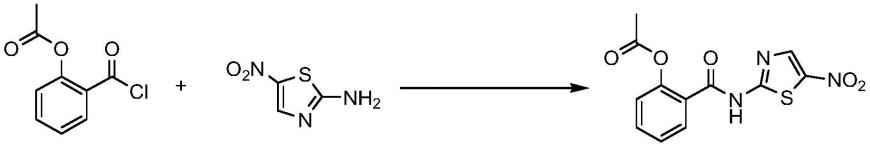 一种操作简单的高纯度硝唑尼特合成方法与流程