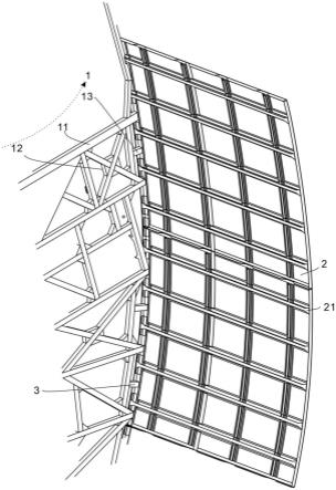 一种船用复材与金属骨架的连接结构的制作方法