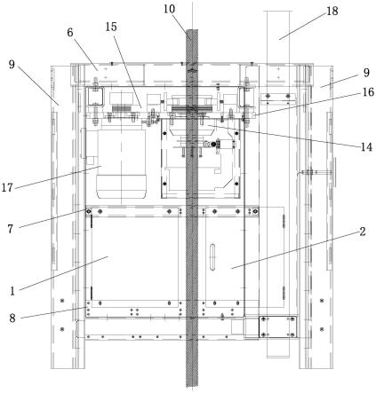 一种螺杆家用电梯分体式控制柜及家用电梯的制作方法