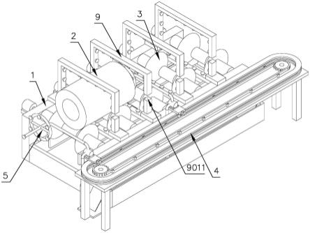 一种热轧宽带奥氏体不锈钢钢卷在线内外喷水冷却装置的制作方法