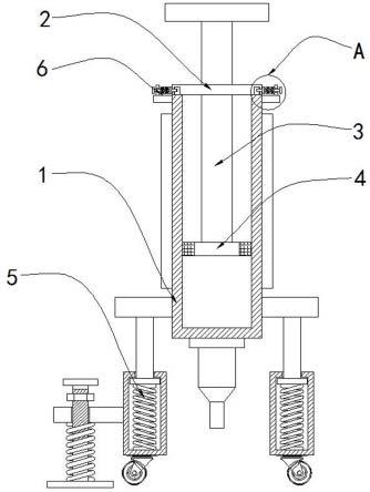 炼钢AOD炉可塑材料填缝结构的制作方法