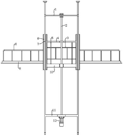 一种建筑爬架用升降装置的制作方法