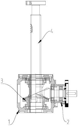 多置式伞齿轮丝杆升降机的制作方法
