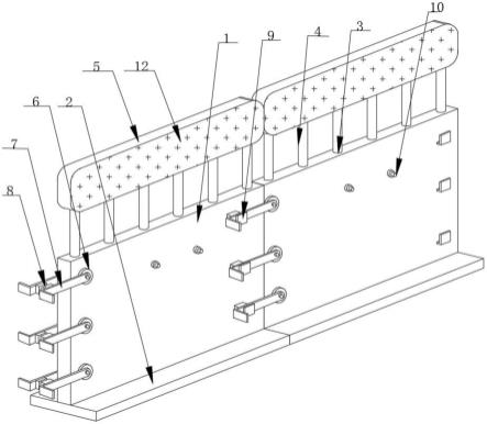 一种建筑施工临时隔离护栏的制作方法