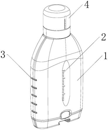一种带计量容器PET塑料瓶的制作方法