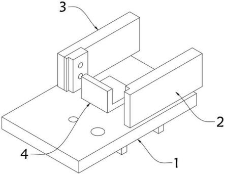 一种带式锯床加工斜铁专用夹具的制作方法