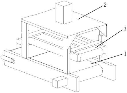 一种重箱用瓦楞纸输送结构的制作方法