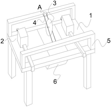 一种用于缝纫机台板生产用的切割装置的制作方法