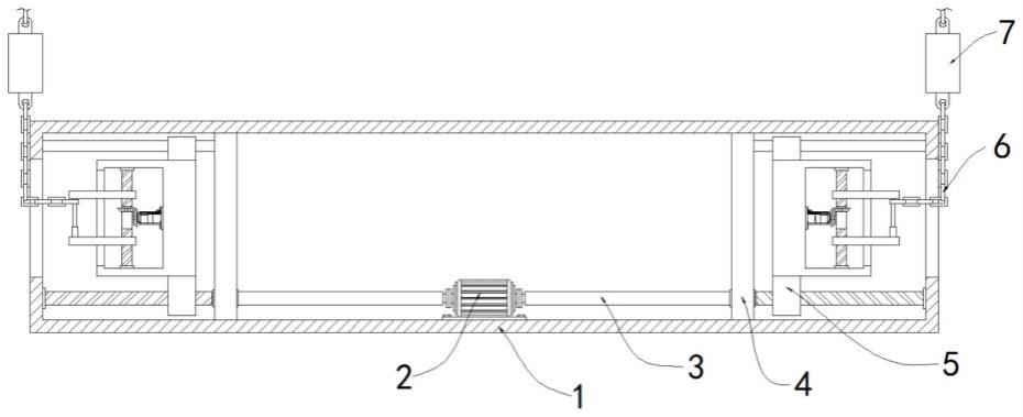 履带式重装备铁路运输用加固捆绑装置的制作方法