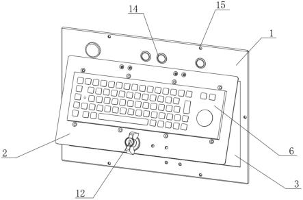 一种优化全自动曝光机人机键盘操作的装置