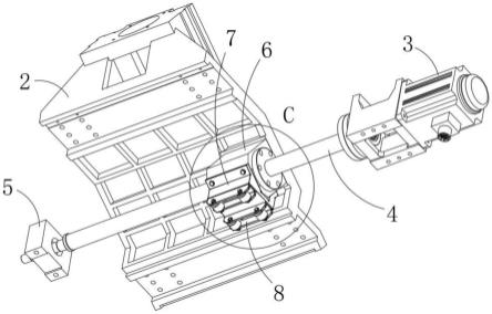 一种丝杠座滑动支撑机构以及双主轴单刀塔车铣复合机床的制作方法