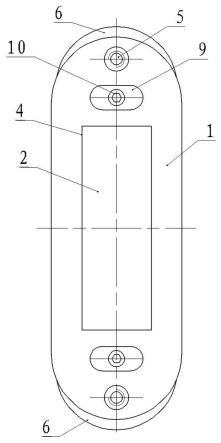铝型材门专用门锁扣盒的制作方法