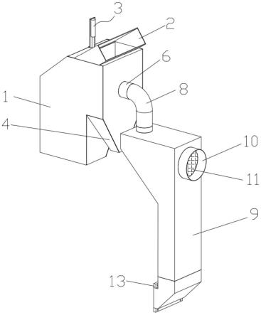 一种弹簧抛丸机丸砂分离器的制作方法