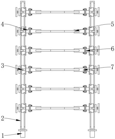 圆形均流式钛电极导电连接结构的制作方法