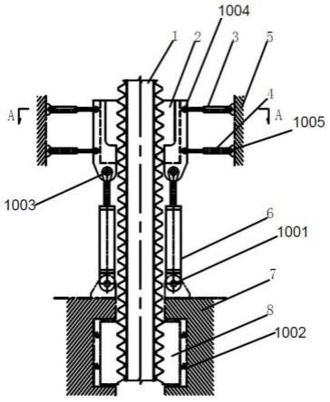 一种桁架桩腿自升式平台液压齿条式升降系统及应用方法