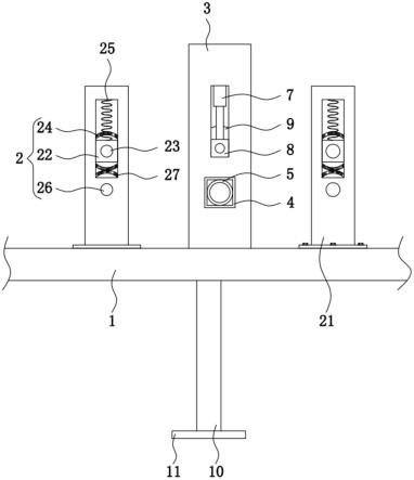 一种压瓦机的送料压紧机构的制作方法