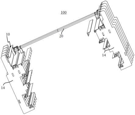 导轨组件及扶梯的制作方法