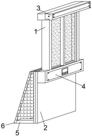 一种防火隔热节能门窗结构的制作方法