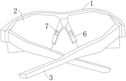 一种鼻托内置心率传感器的智能运动眼镜的制作方法