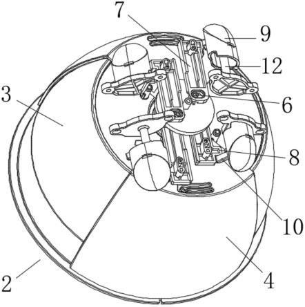 一种具有双面旋转锁盖的置物桶的制作方法