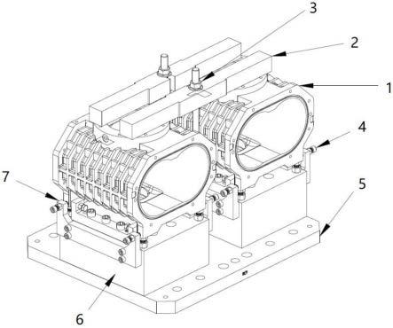 一种真空泵机壳夹紧装置的制作方法