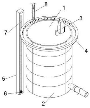 一种化工物料存储用存储罐的制作方法