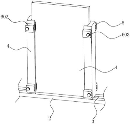 一种可调节的安全钢化玻璃弧形安装连接件的制作方法