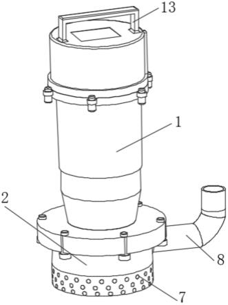 一种反冲式污水污物潜水电泵的制作方法