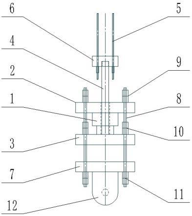 一种前支点挂篮预应力索索力调整装置的制作方法