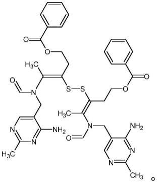 一种二苯甲酰二硫化硫胺的精制方法与流程