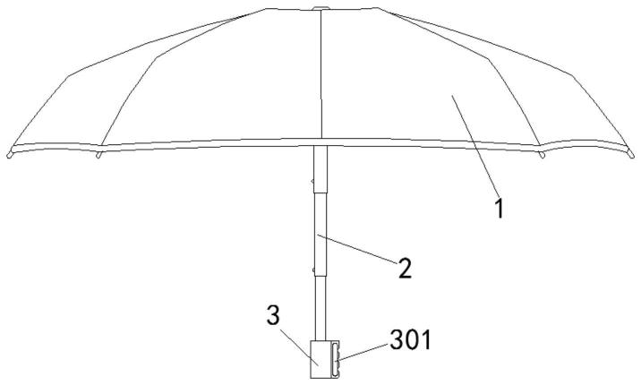 一种高平衡稳定性的六折雨伞的制作方法