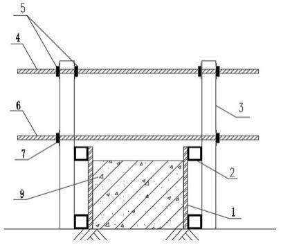 多层混凝土折线形屋架模板浇筑的施工方法与流程