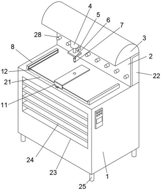 一种配电柜壳体加工用定位夹具的制作方法
