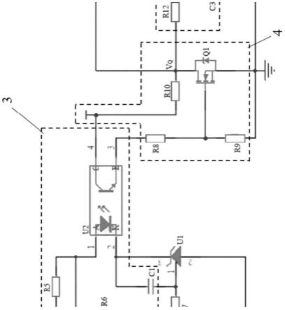 一种隔离交流电压过零检测电路、PCB板及智能马桶的制作方法