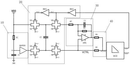 压控振荡器的电源噪声抑制电路及电子设备的制作方法