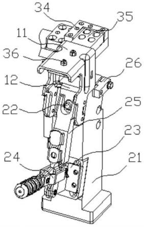 一种能够检测的支腿连接块焊接组装定位设备