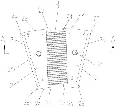 一种轴向磁通电机的定子铁芯结构及轴向磁通电机的制作方法