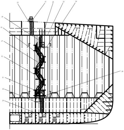 一种盘梯围栏布置方法及盘梯围栏与流程