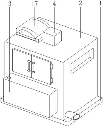 一种多门式冰箱用的气缸座打磨装置的制作方法