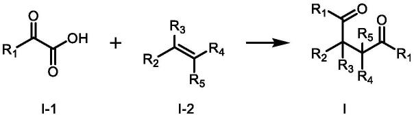 一种烯烃1,2-双羰基化构筑1,4-二酮类化合物的方法