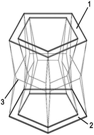 环形刚性折纸单元点阵结构的制作方法