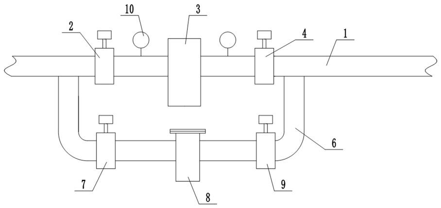 螺杆式压缩机的焦炉煤气过滤系统的制作方法